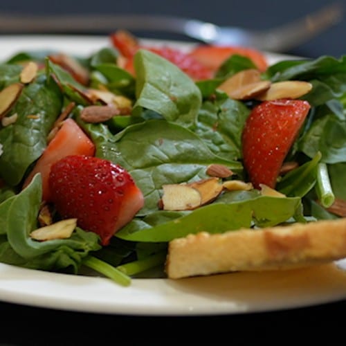 Strawberry Salad- Side.