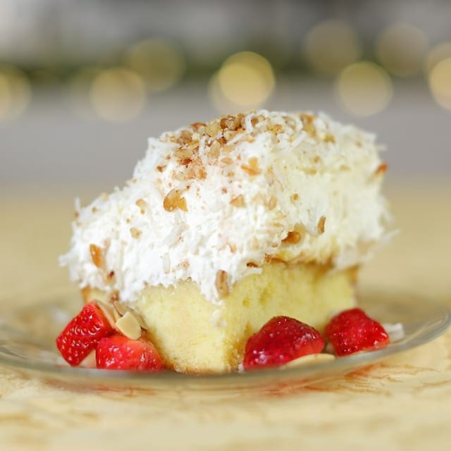 Coconut Royale Cake.